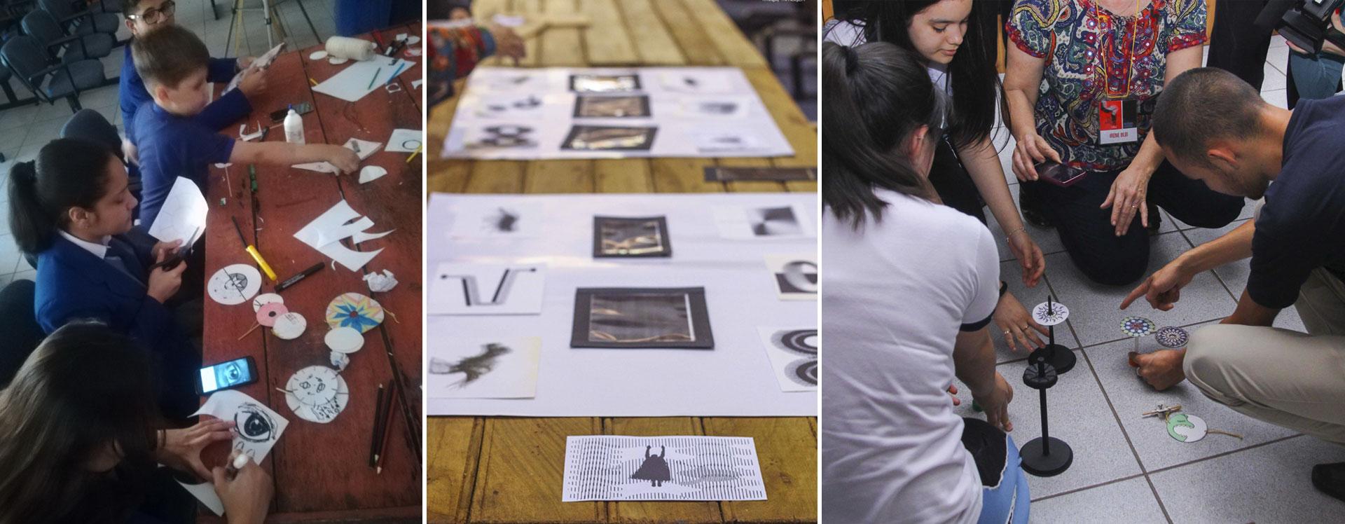 ○ 26° Festival Internacional de Cine del Paraguay - Taller de juguetes ópticos para niños, niñas y docentes