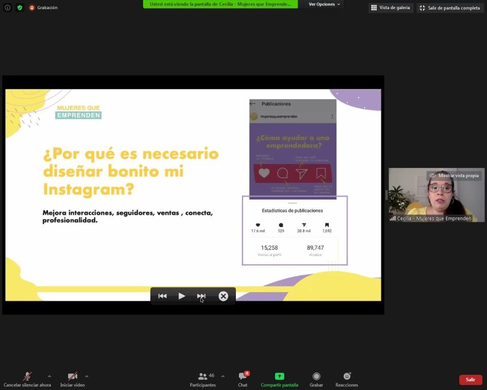Capacitación: Herramientas de diseño visual para vidrieras digitales