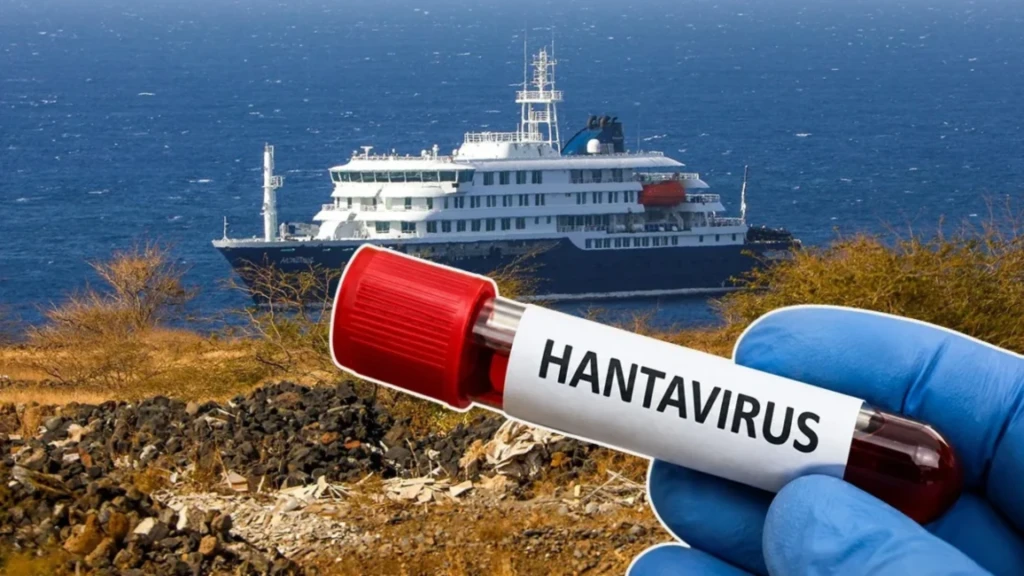 Brote de hantavirus Andes en un crucero, 2026.