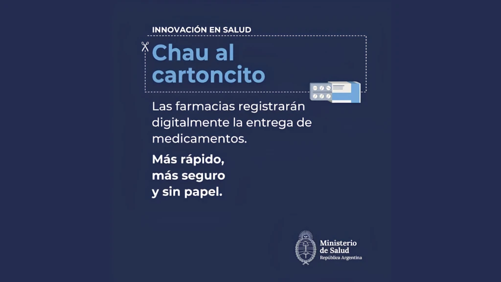 Ministerio de Salud: Implementación de mecanismos digitales para la dispensa de medicamentos en farmacias.