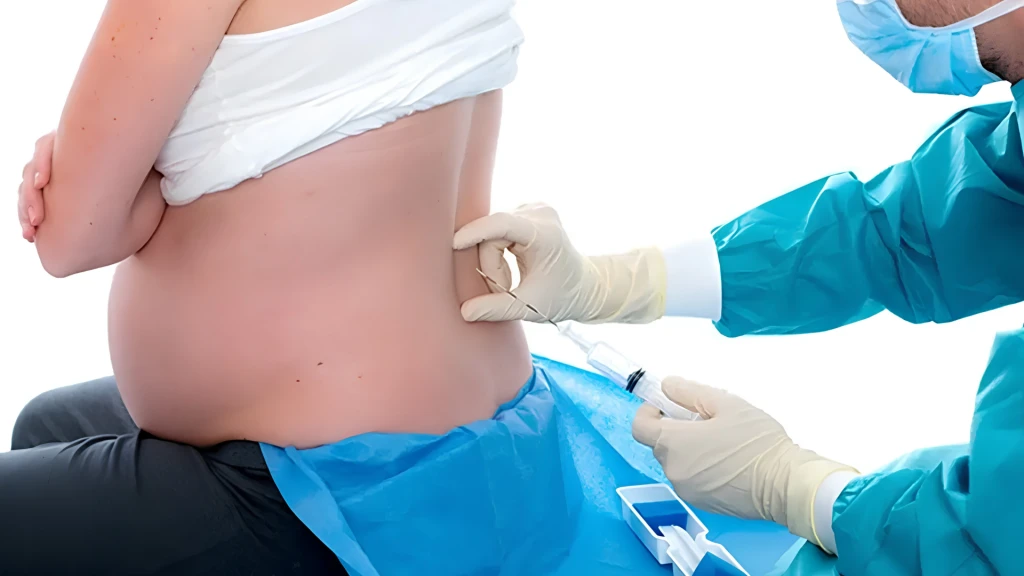 Analgesia epidural en el parto y resultados neonatales e infantiles.