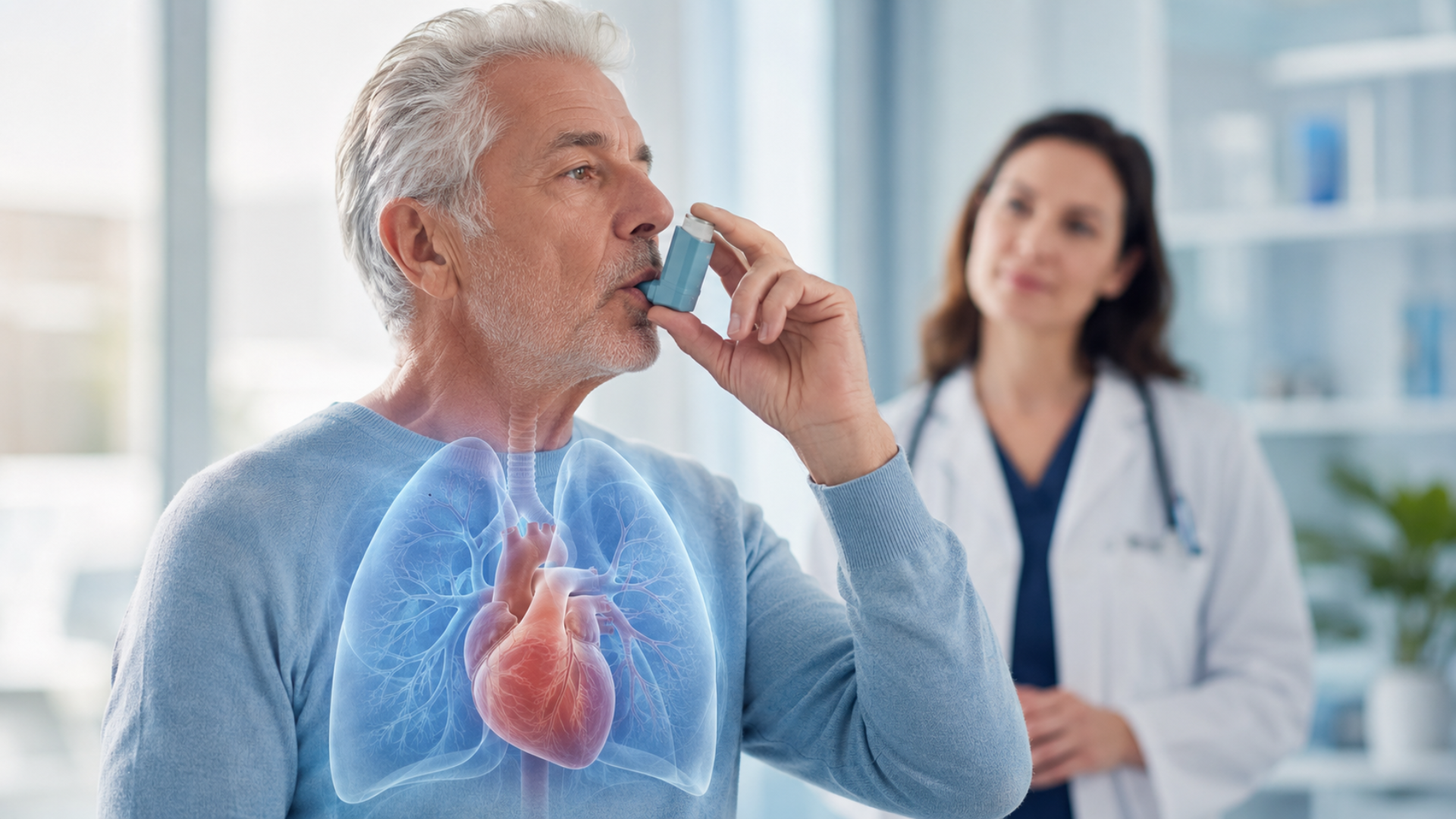 Corticosteroides inhalados y riesgo de eventos cardiovasculares en la enfermedad pulmonar obstructiva crónica.
