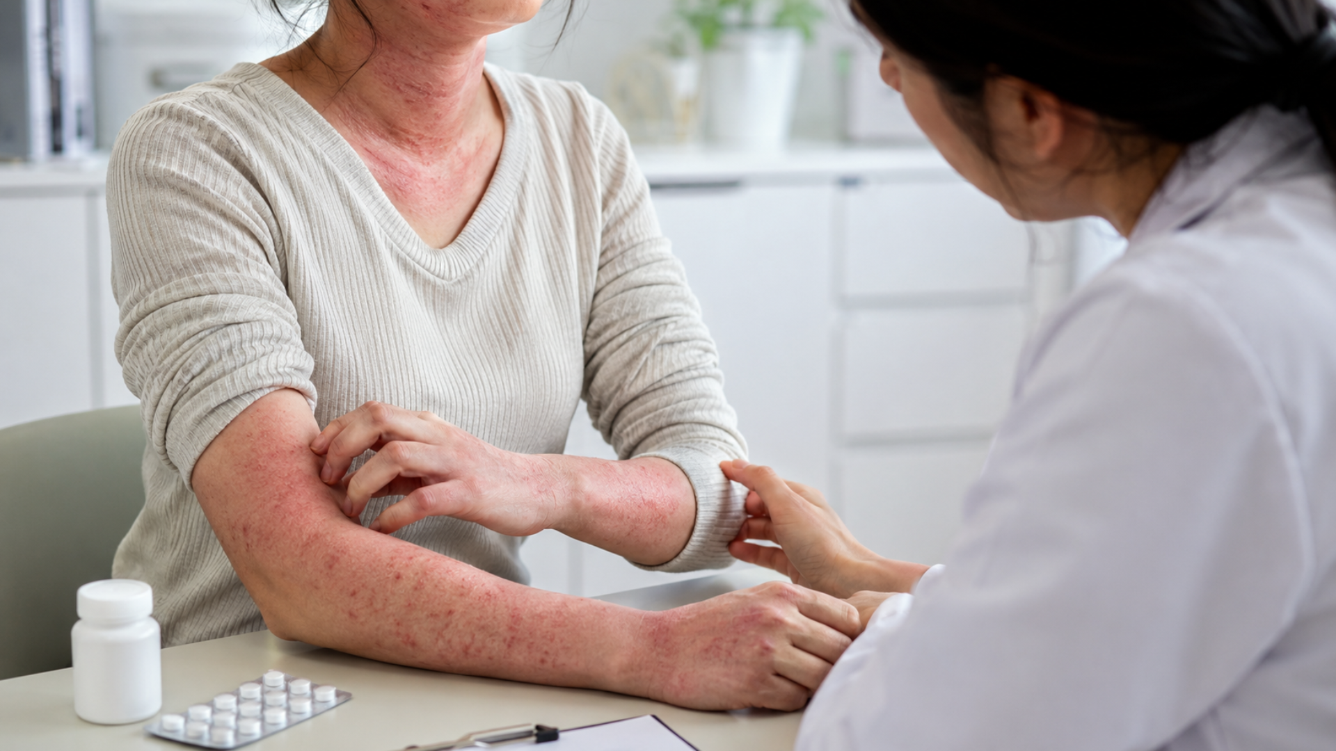 Antihistamínicos para la dermatitis atópica (eccema): revisión sistemática y metaanálisis en red.
