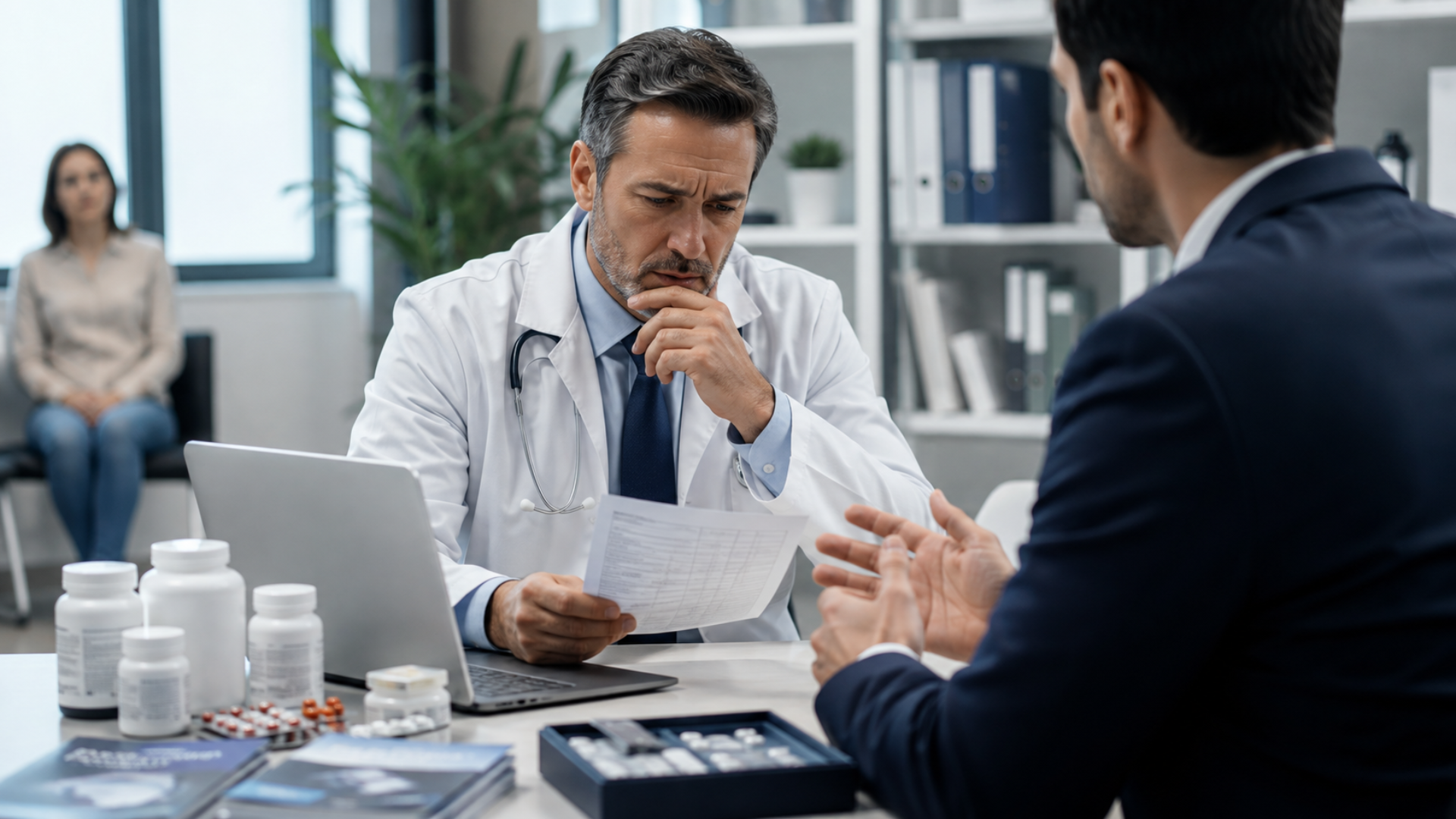 Revisión sobre los determinantes farmacológicos y las influencias promocionales en el comportamiento de prescripción de los médicos.