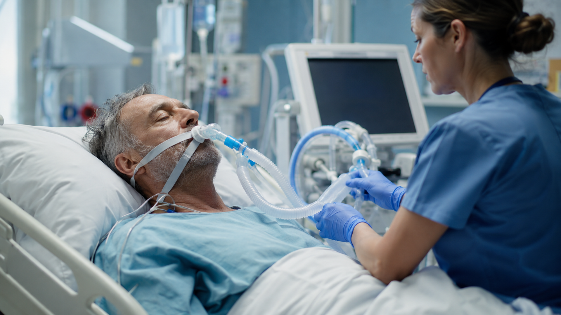Carbocisteína o solución salina hipertónica para la insuficiencia respiratoria aguda.