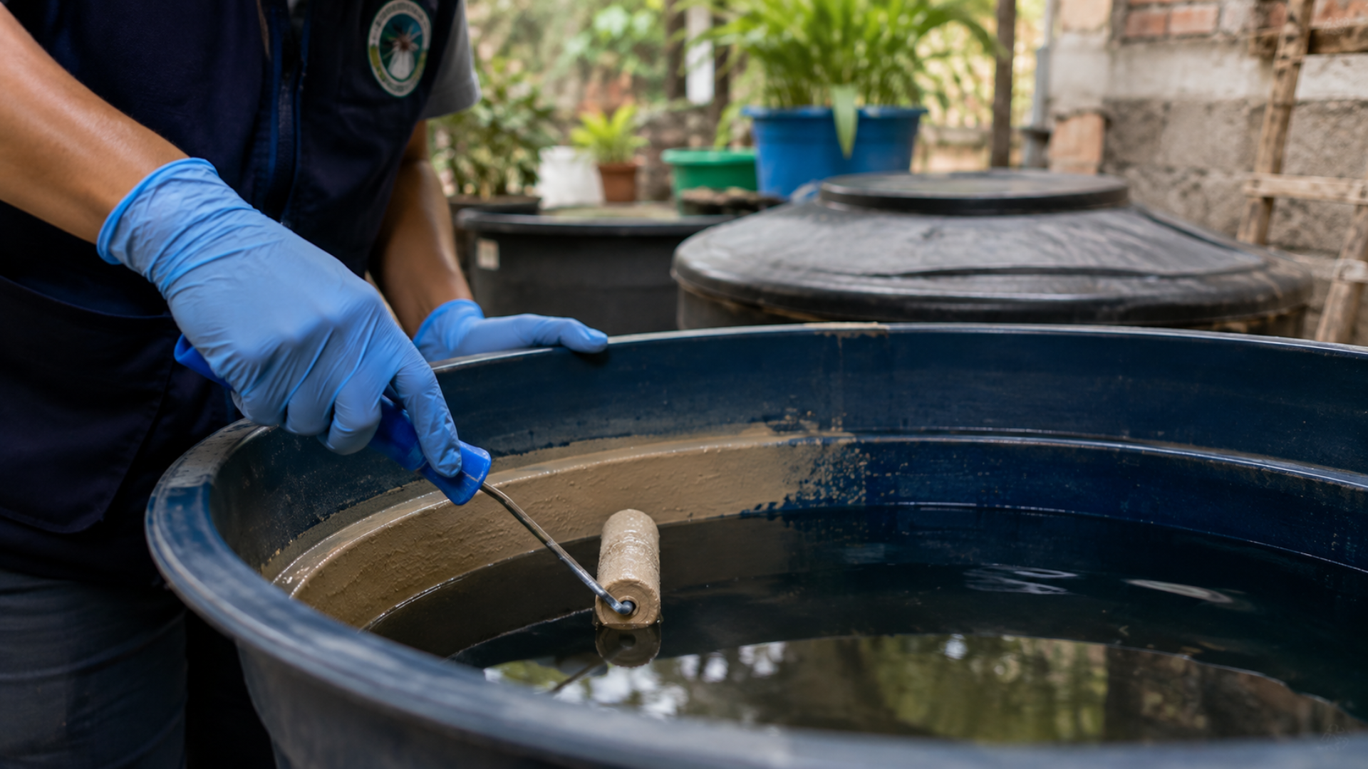 Impacto epidemiológico de un insecticida de doble acción aplicado a los criaderos de Aedes Aegypti en la transmisión del dengue.