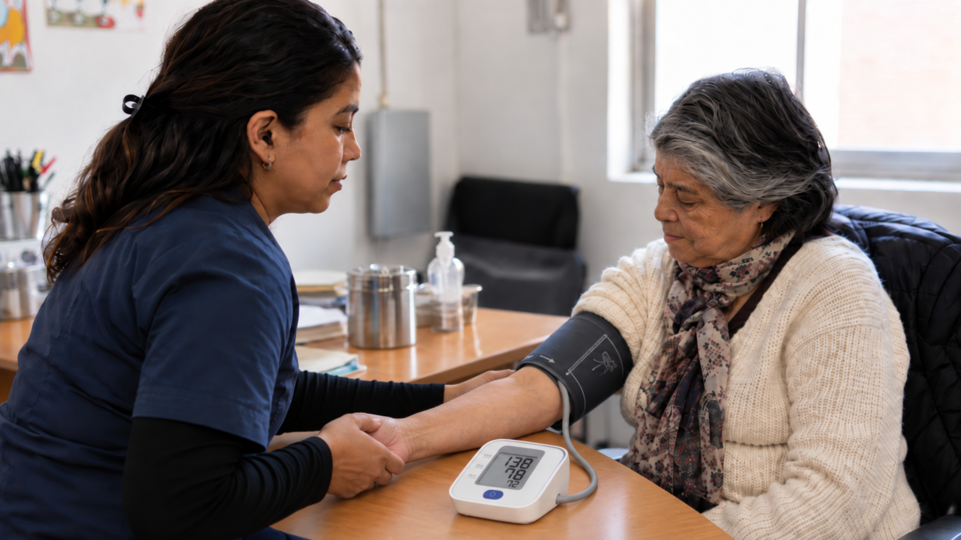 Eficacia a largo plazo del control intensivo de la presión arterial dirigido por profesionales sanitarios comunitarios no médicos.