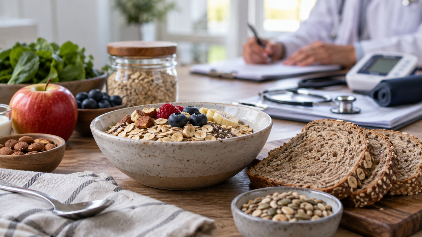 Consumo de cereales integrales y riesgo cardiometabólico: un metaanálisis de ensayos aleatorizados.