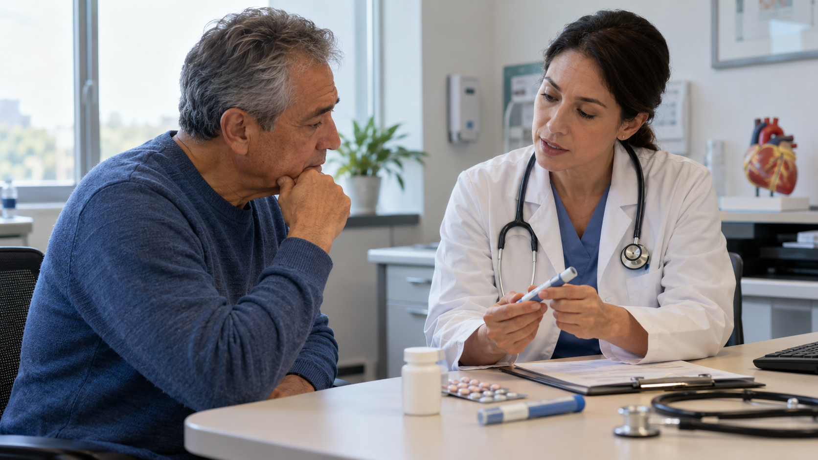 Inclisirán frente a ácido bempedoico para la reducción del colesterol LDL en pacientes de alto riesgo.