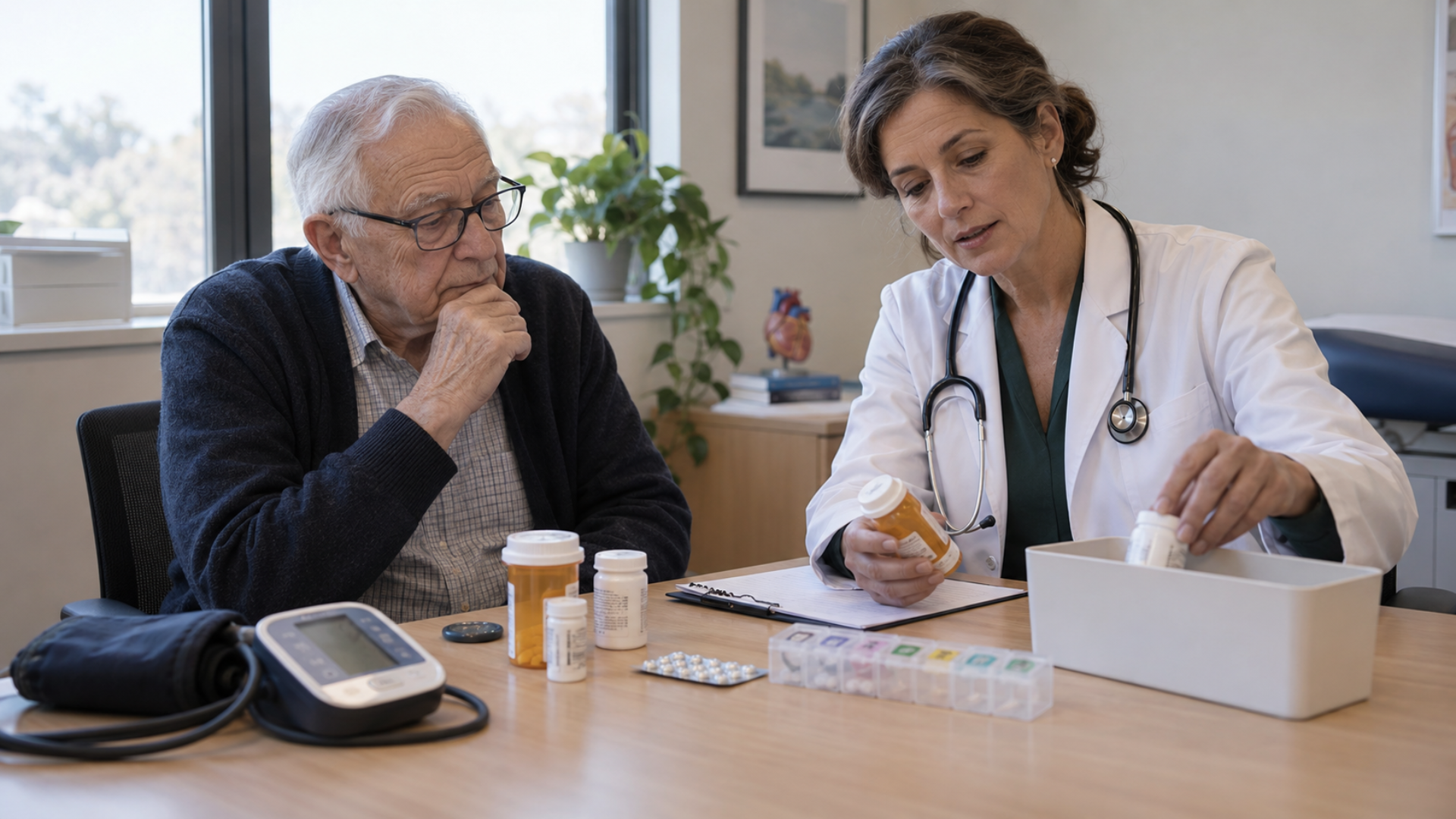 Deprescripción de medicamentos cardiovasculares en el adulto mayor.