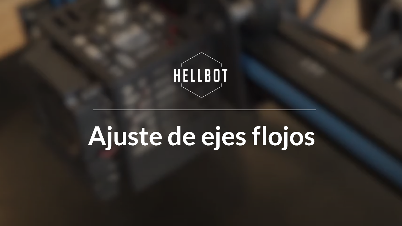 Video Tutorial: ajuste de ejes flojos