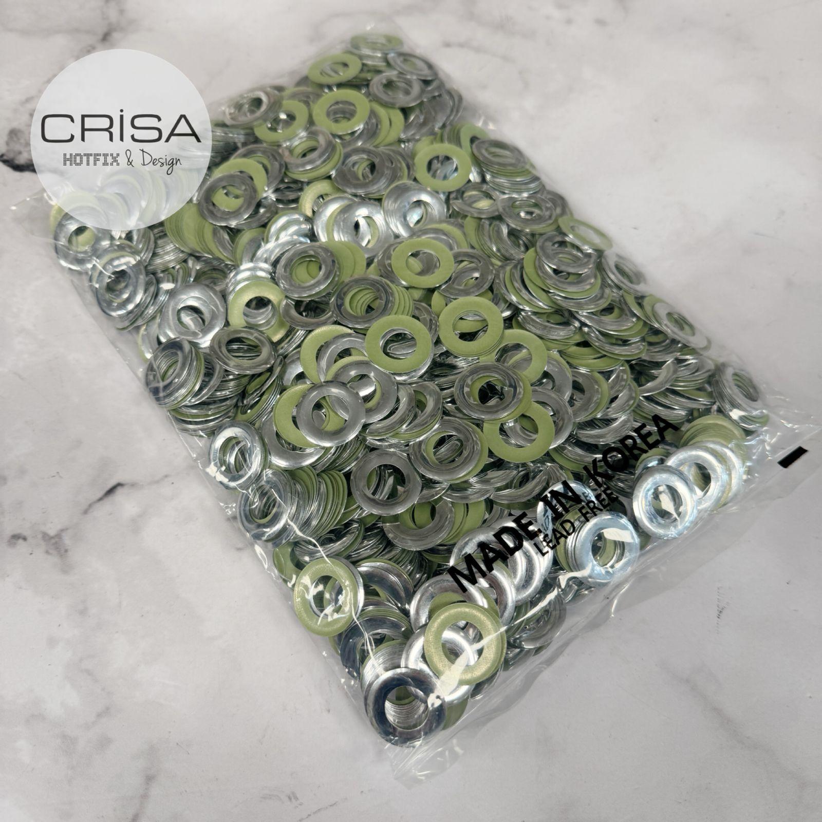 21mm Ojalillo plateado