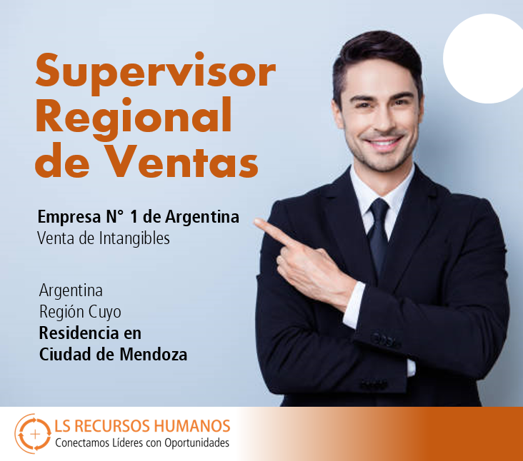 SUPERVISOR REGIONAL DE VENTAS – MENDOZA