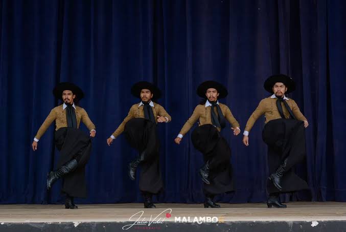 Cuarteto de malambo rumbo a Laborde 2027