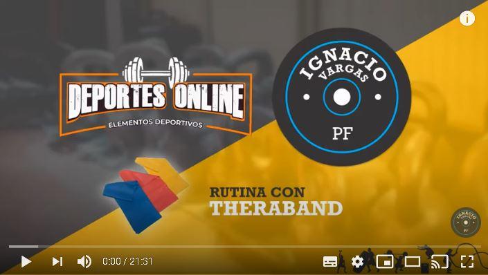 WOD - Gluteos con THERABAND - WORKOUT AT HOME