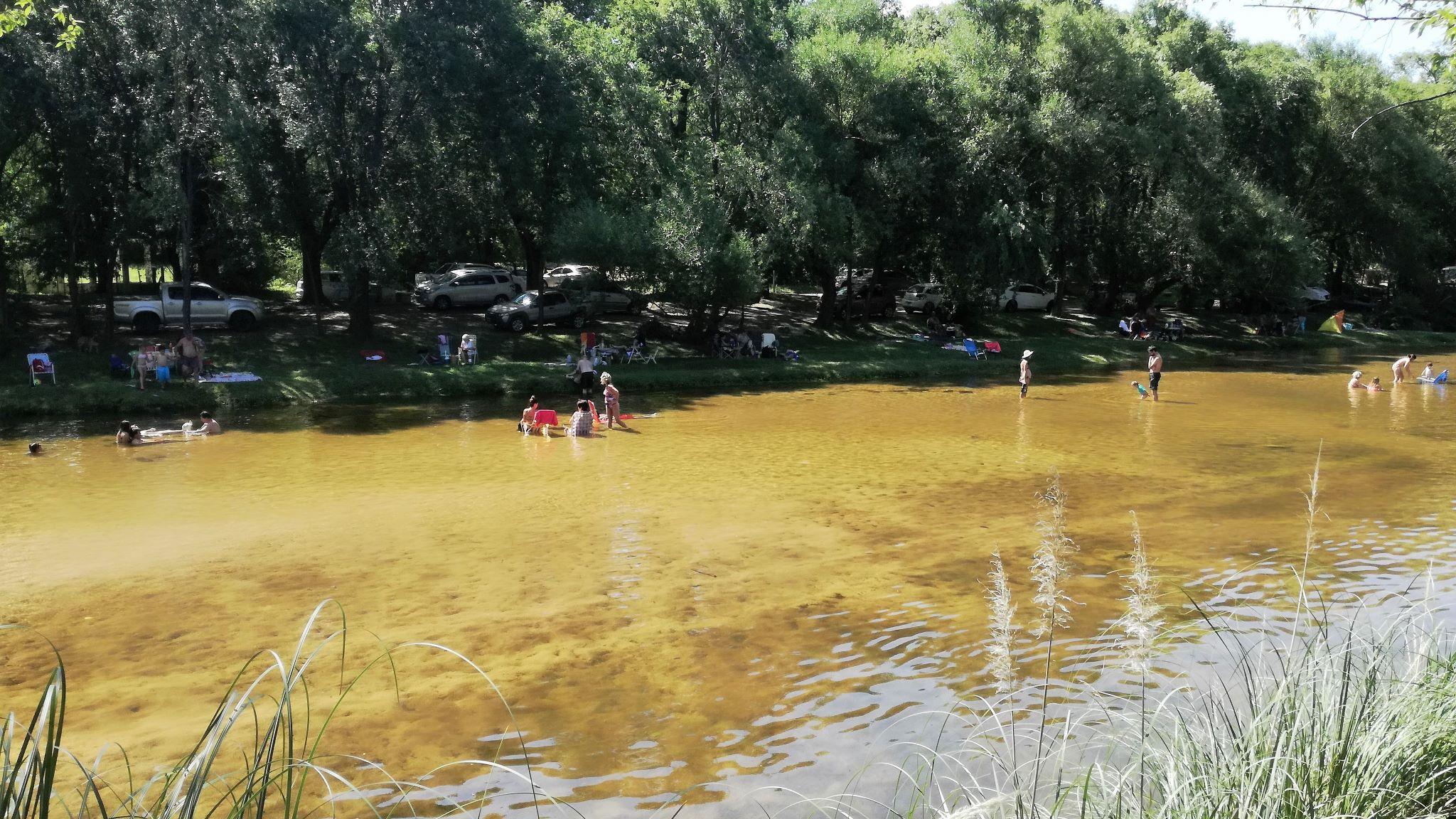 Playa ubicada cerquita de las cabañas