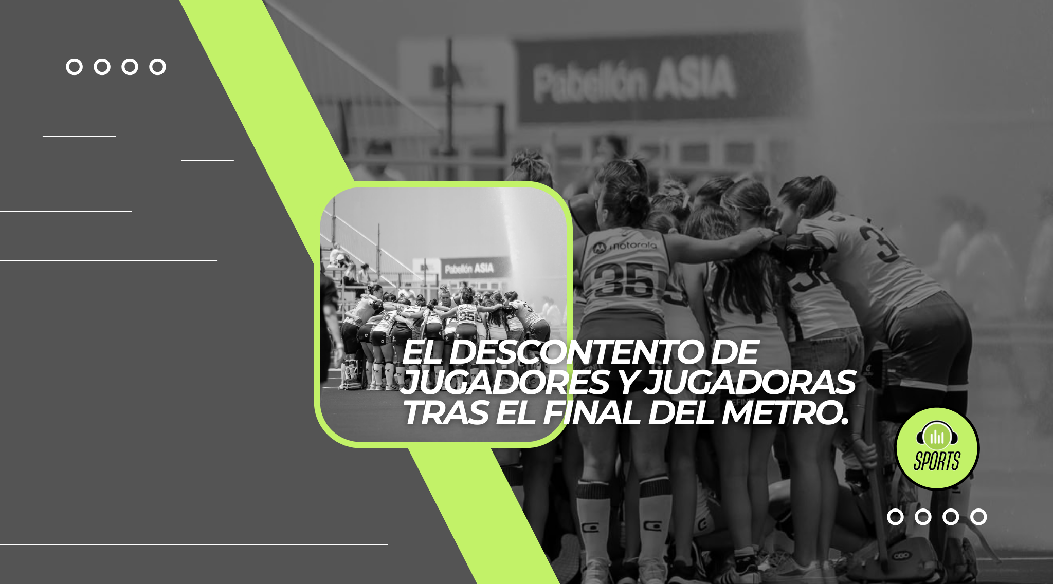 “Finales postergadas, furia contenida”: la reacción al aplazo de las definiciones del Metro.
