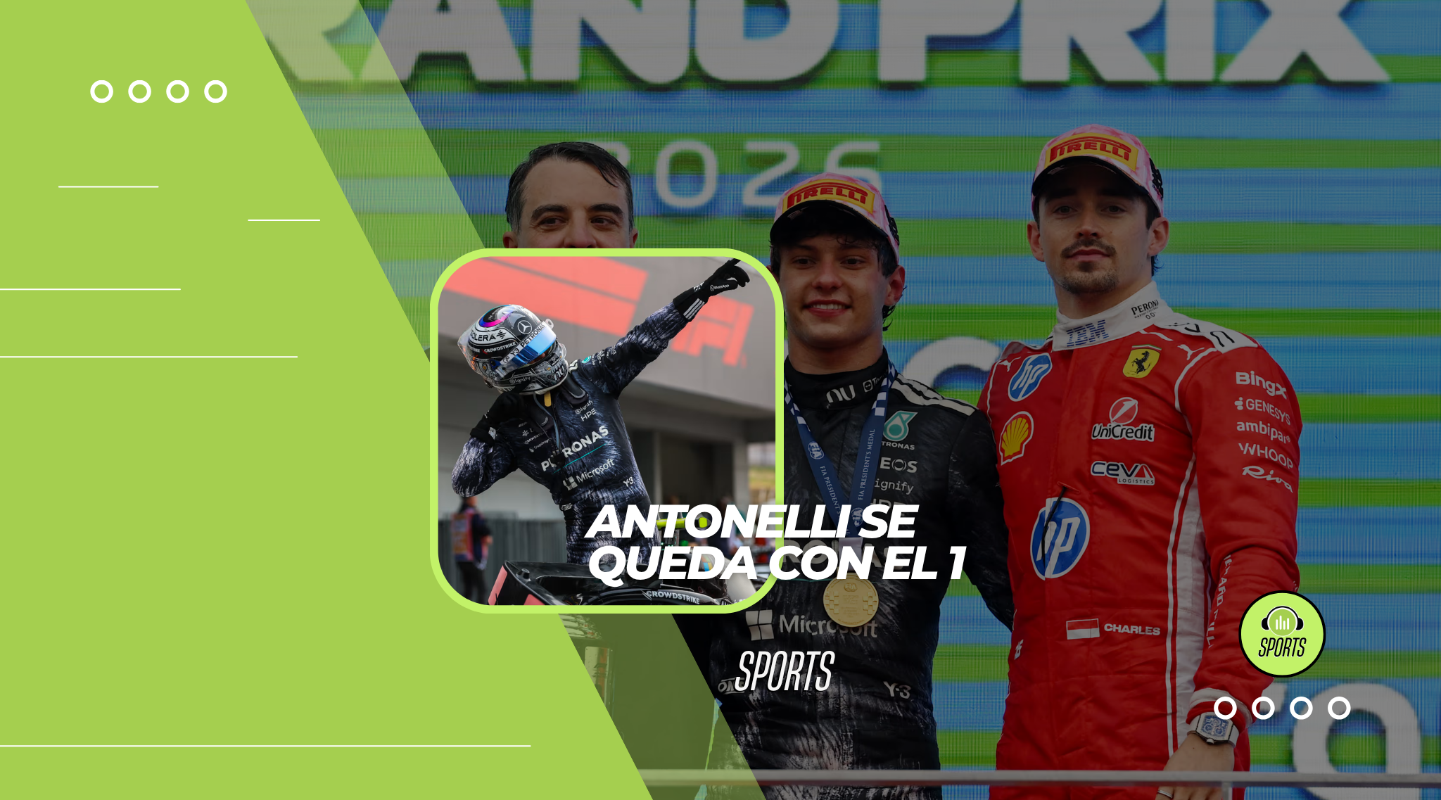El GP de Japón de F1 deja la victoria de Antonelli y preocupación tras el accidente de Bearman