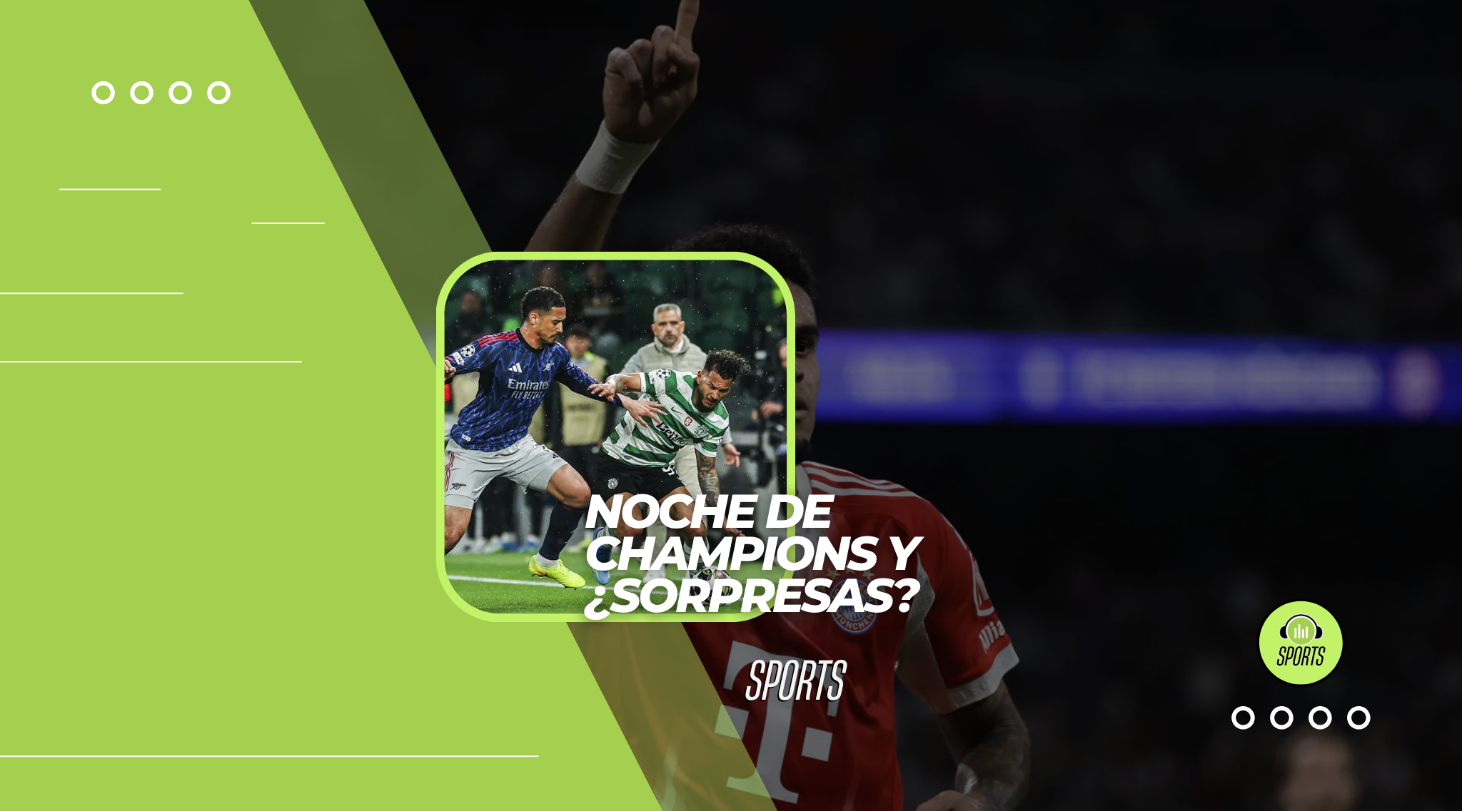 Champions League: el Arsenal golpea en Lisboa y el Bayern asalta el Bernabéu en una noche de alto voltaje