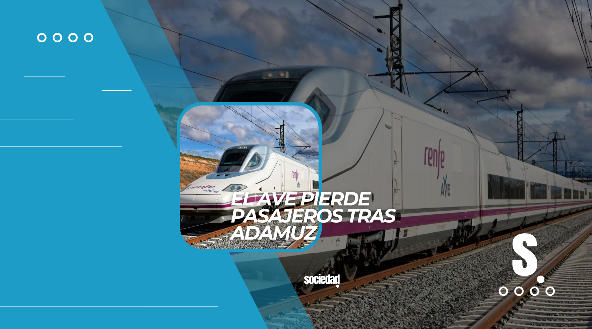 El AVE pierde pasajeros tras Adamuz: la caída que reflejan los datos y el pulso de una red en duda