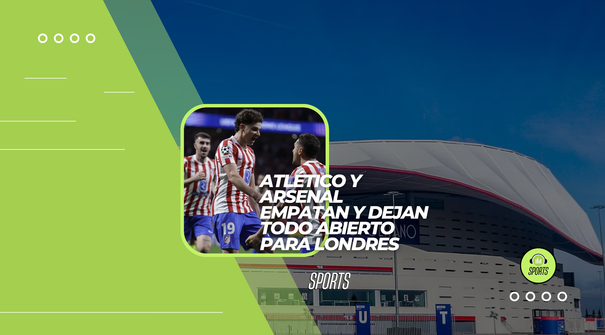 El Metropolitano resiste: Atlético y Arsenal empatan y dejan todo abierto para Londres
