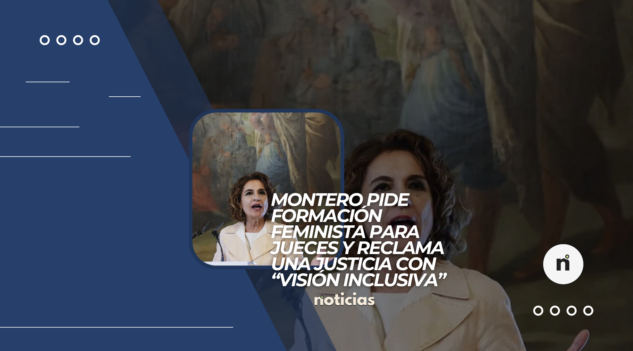 Montero pide formación feminista para jueces y reclama una justicia con “visión inclusiva”