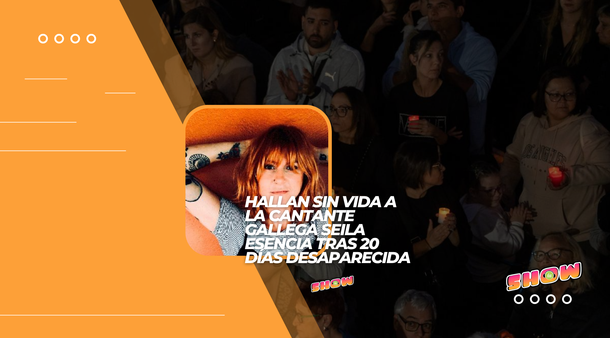Hallan sin vida a la cantante gallega Seila Esencia tras 20 días desaparecida