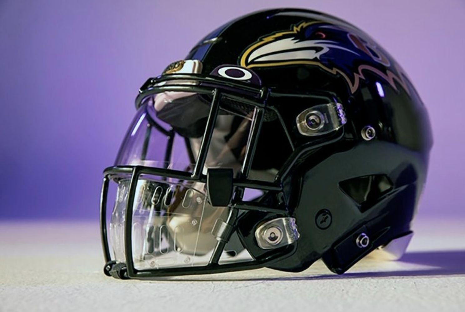 Los nuevos cascos que se planea usar en el NFL.