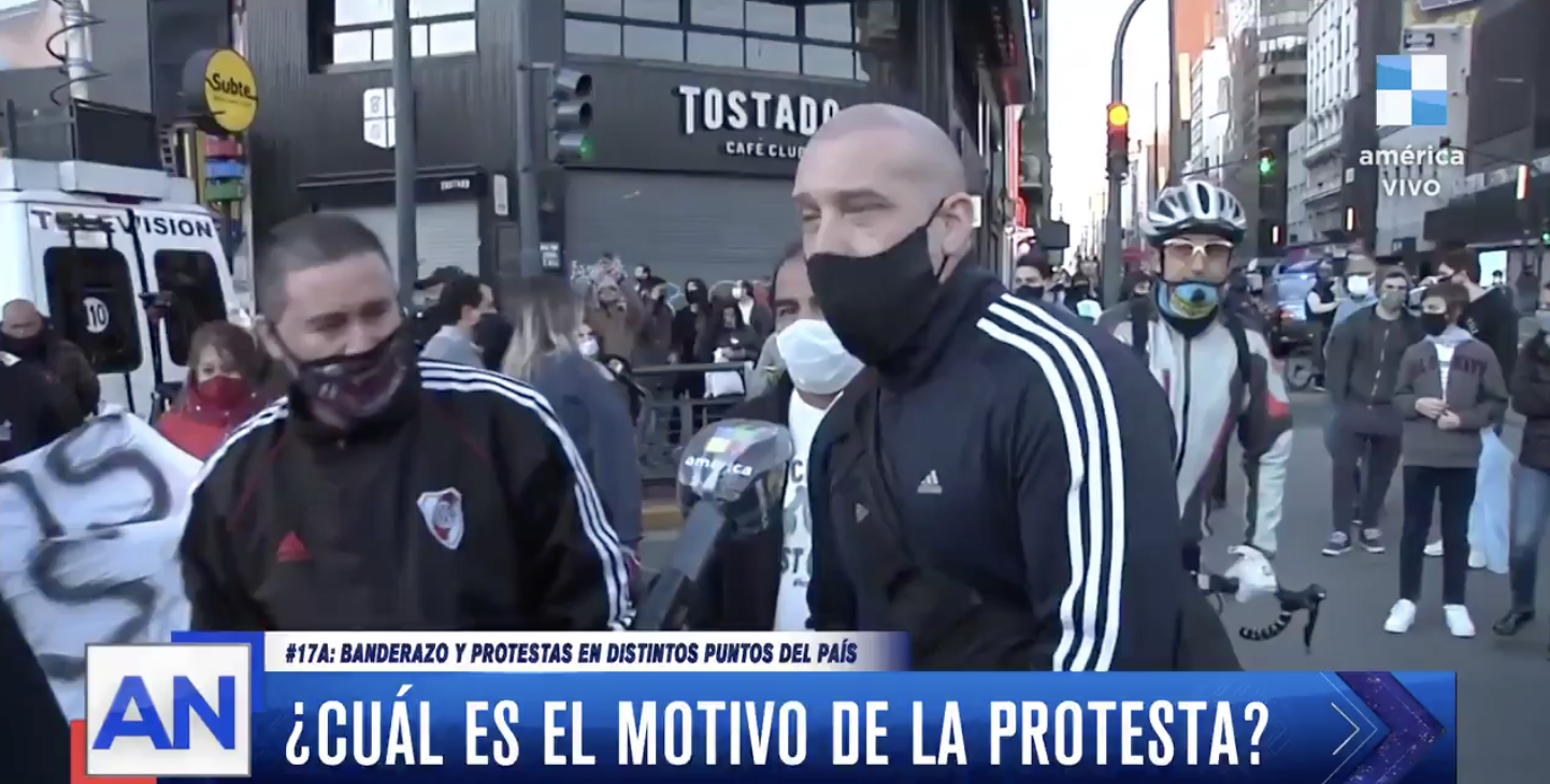 Masiva marcha del #17A