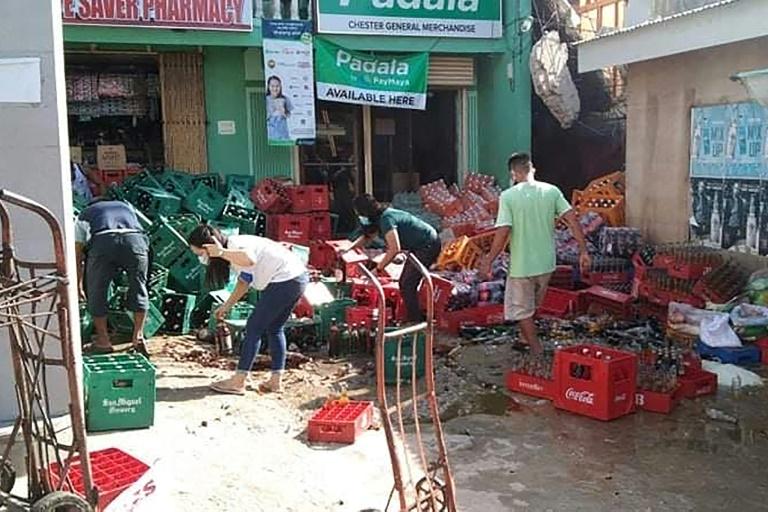 Sismo en Filipinas deja al menos una víctima fatal.