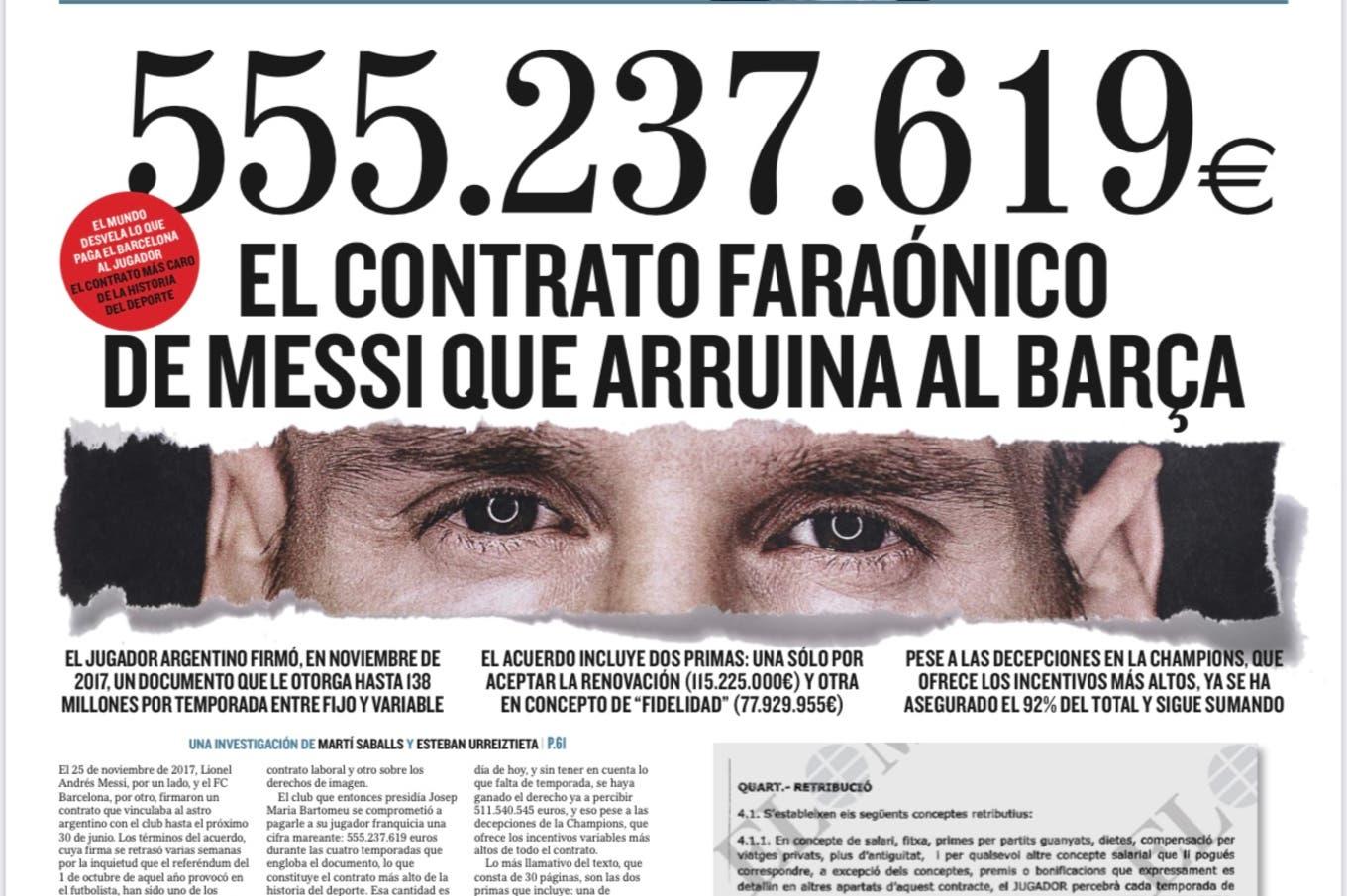 #MessiGate: habló Joan Laporta.