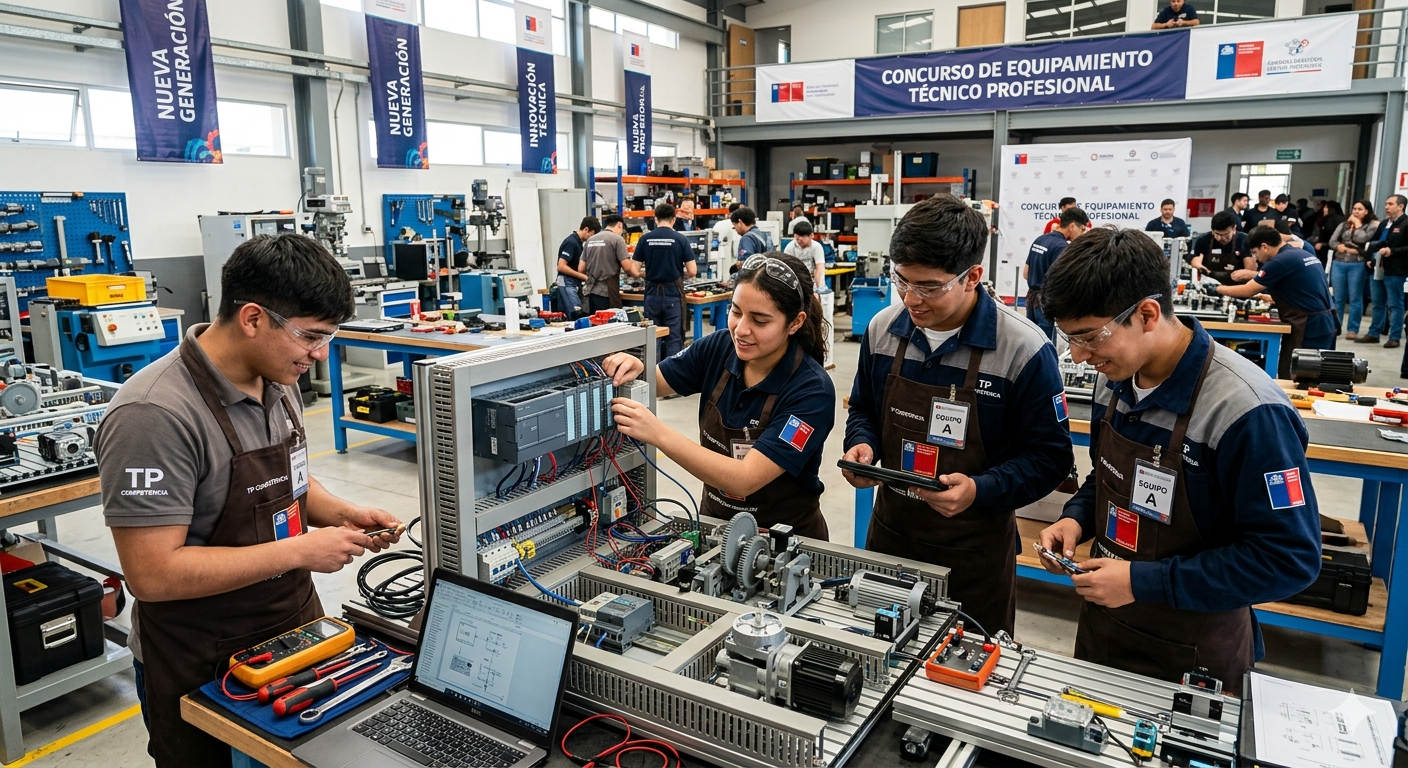 Importante fortalecimiento del equipamiento TP en Mecánica Automotriz y Electricidad