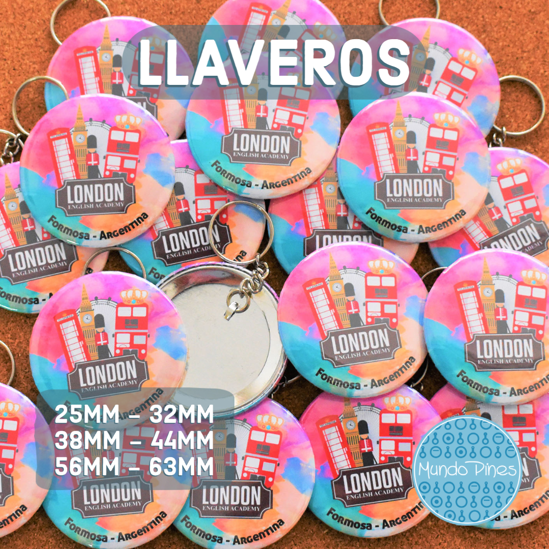 Llavero Personalizado 56mm