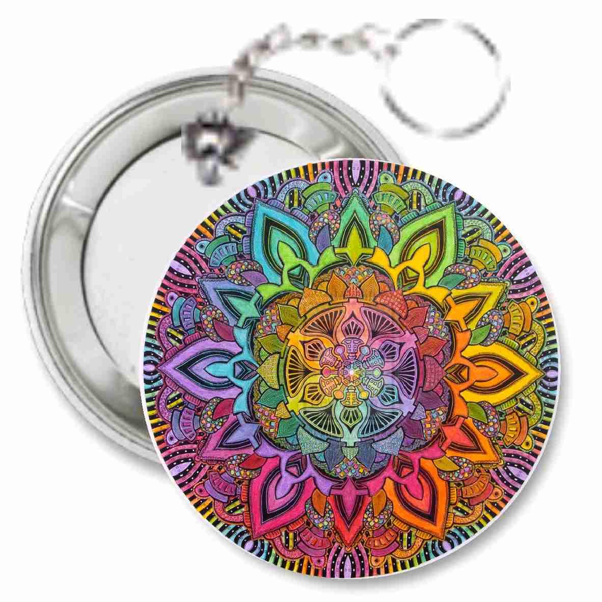 Diseños Llaveros Mandalas
