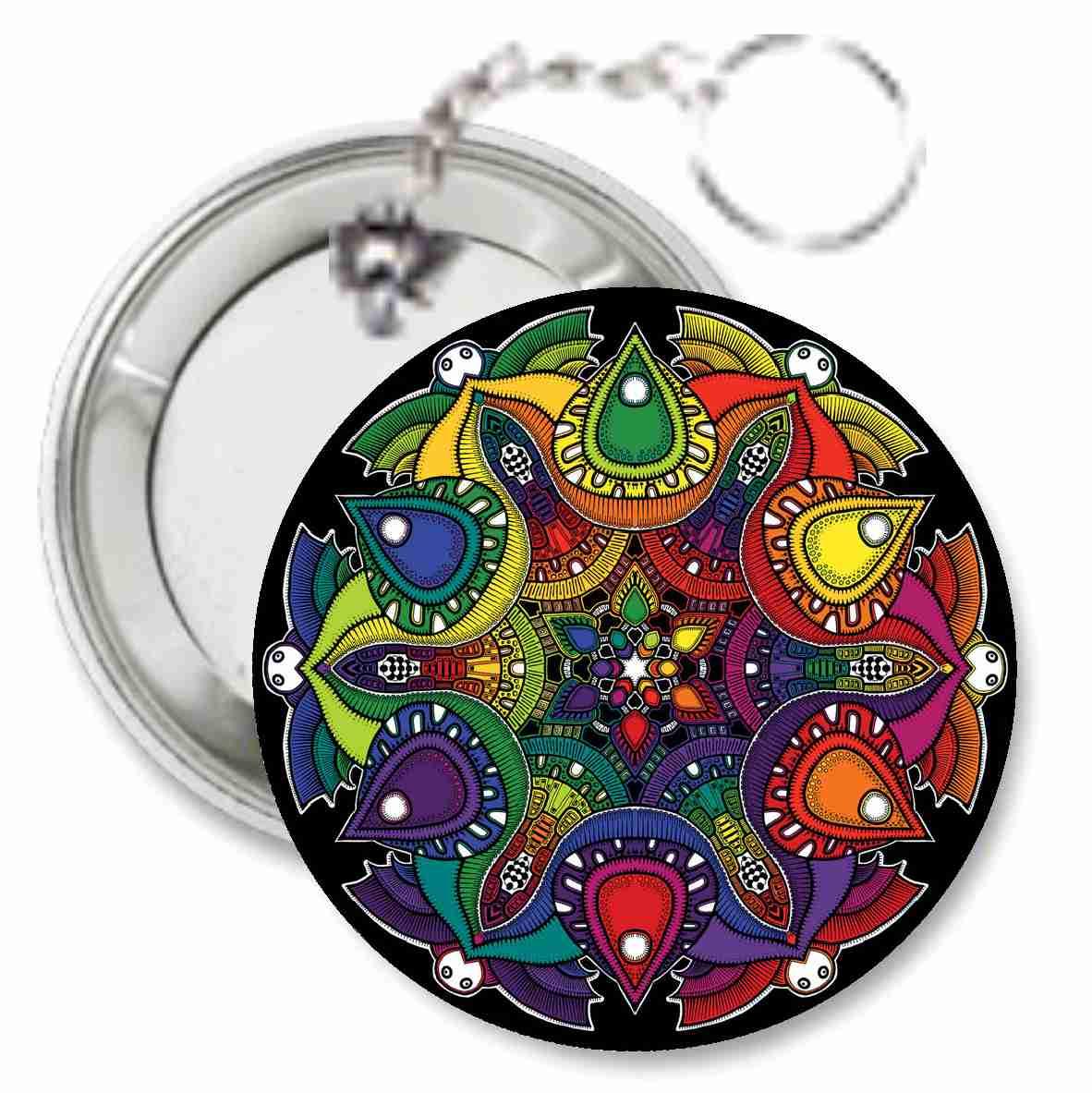 Diseños Llaveros Mandalas