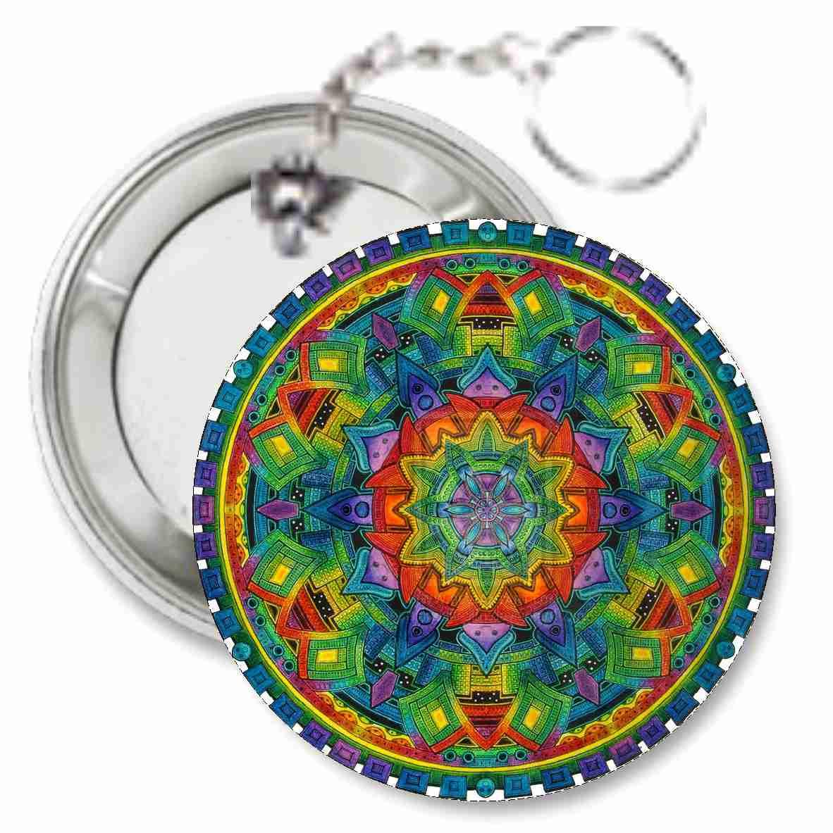 Diseños Llaveros Mandalas