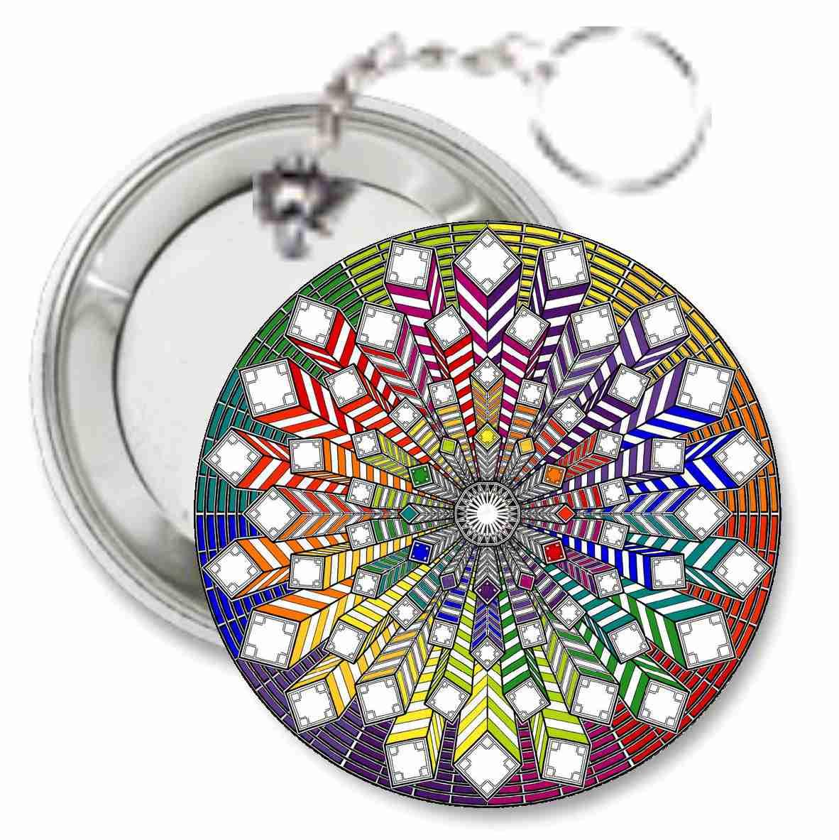 Diseños Llaveros Mandalas