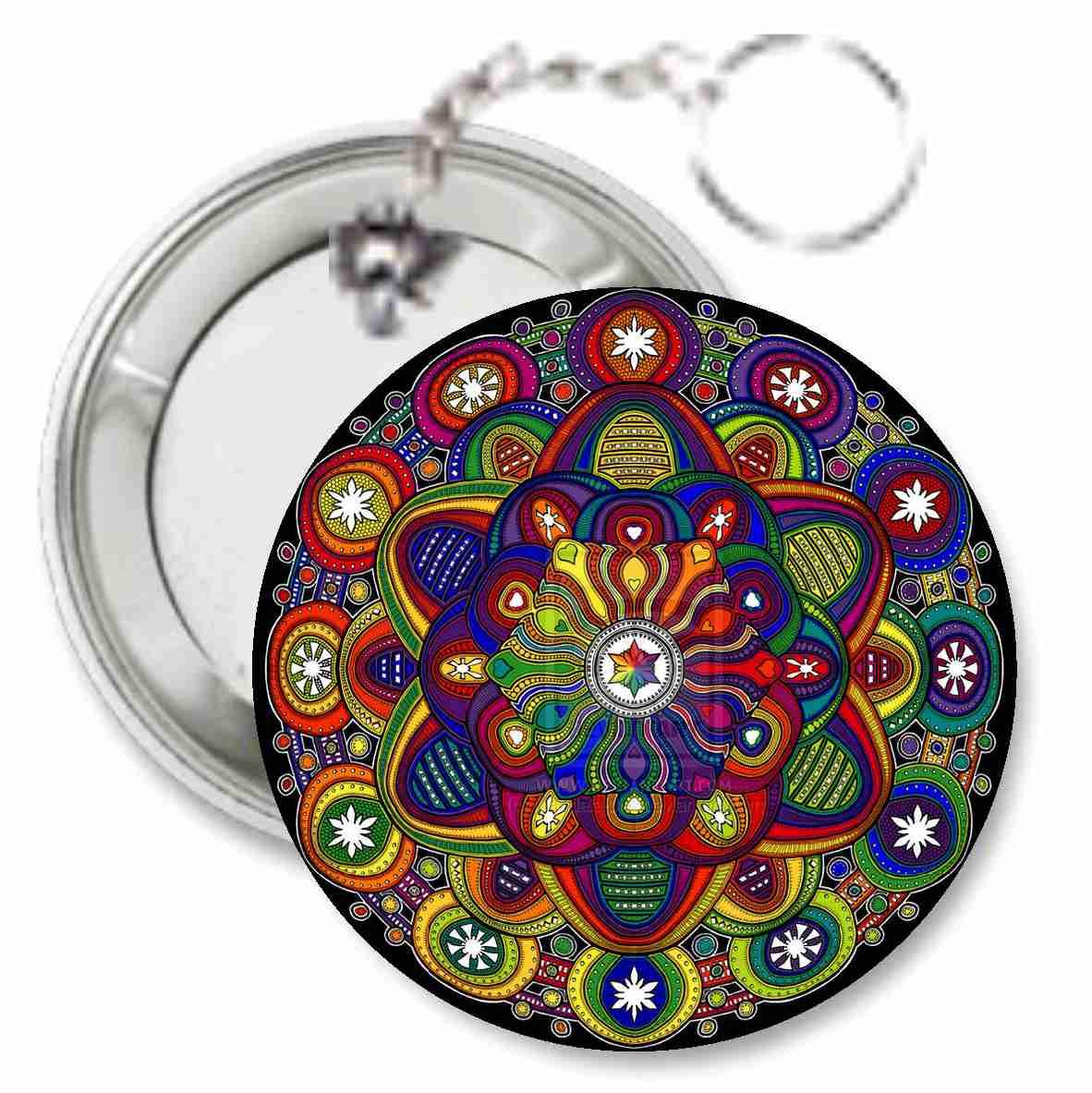 Diseños Llaveros Mandalas