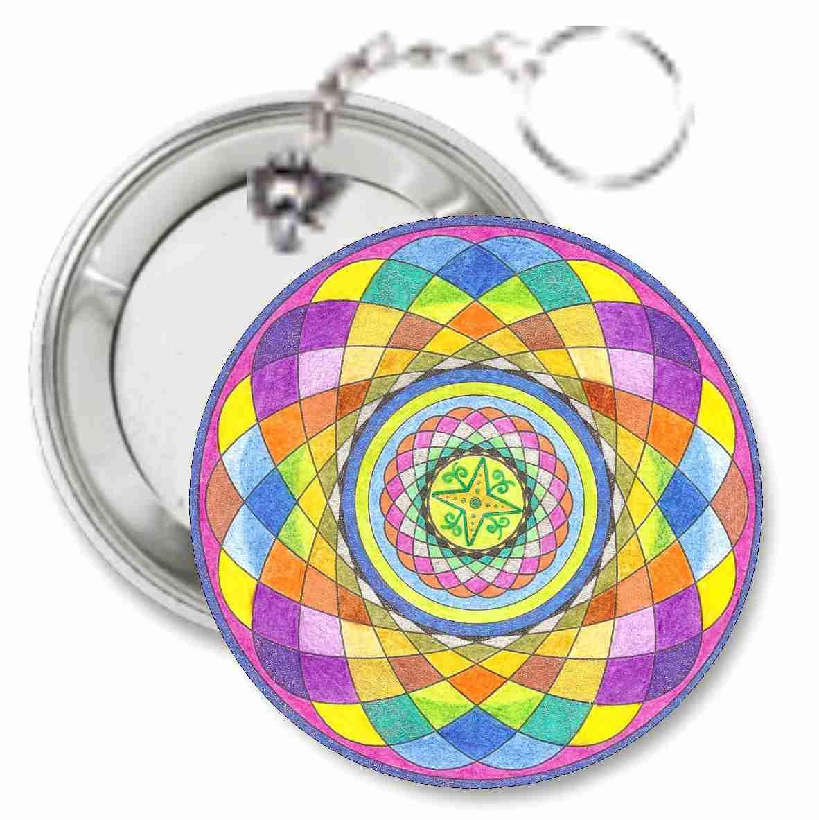 Diseños Llaveros Mandalas