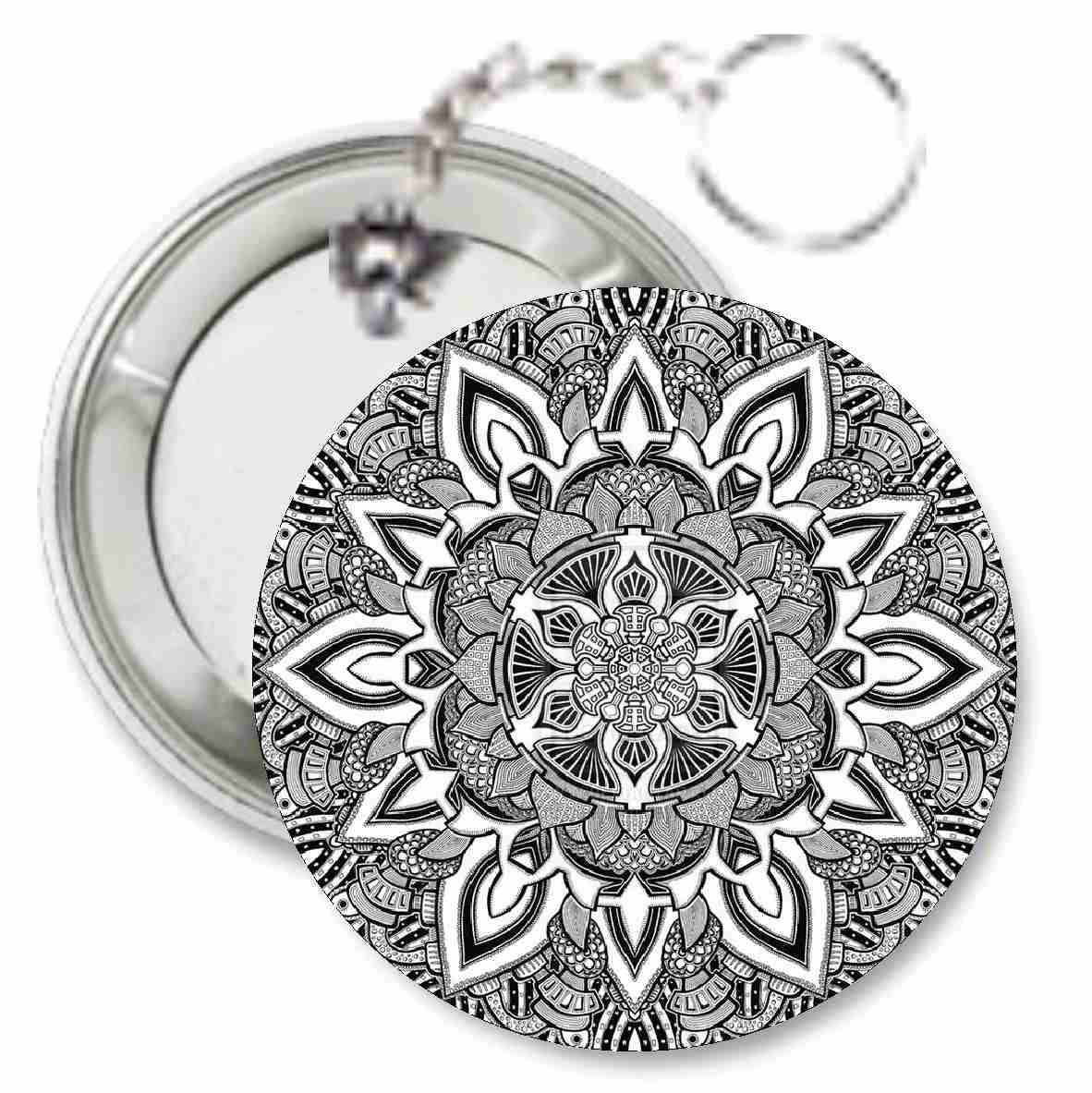 Diseños Llaveros Mandalas