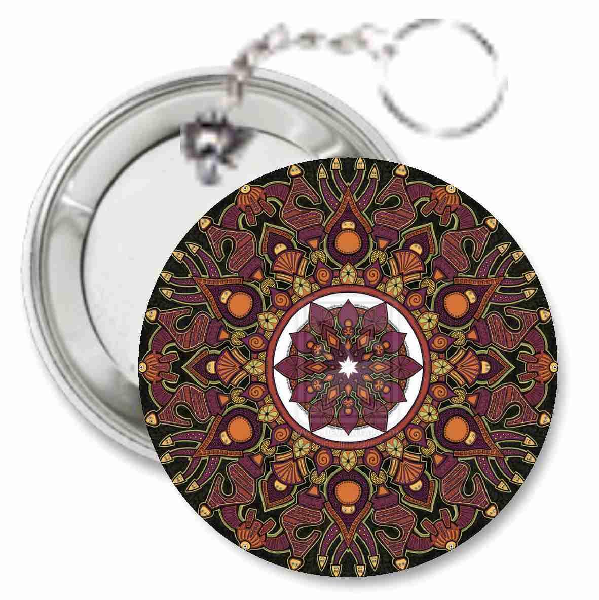 Diseños Llaveros Mandalas