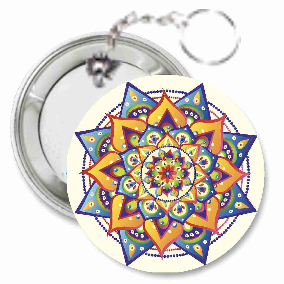 Diseños Llaveros Mandalas