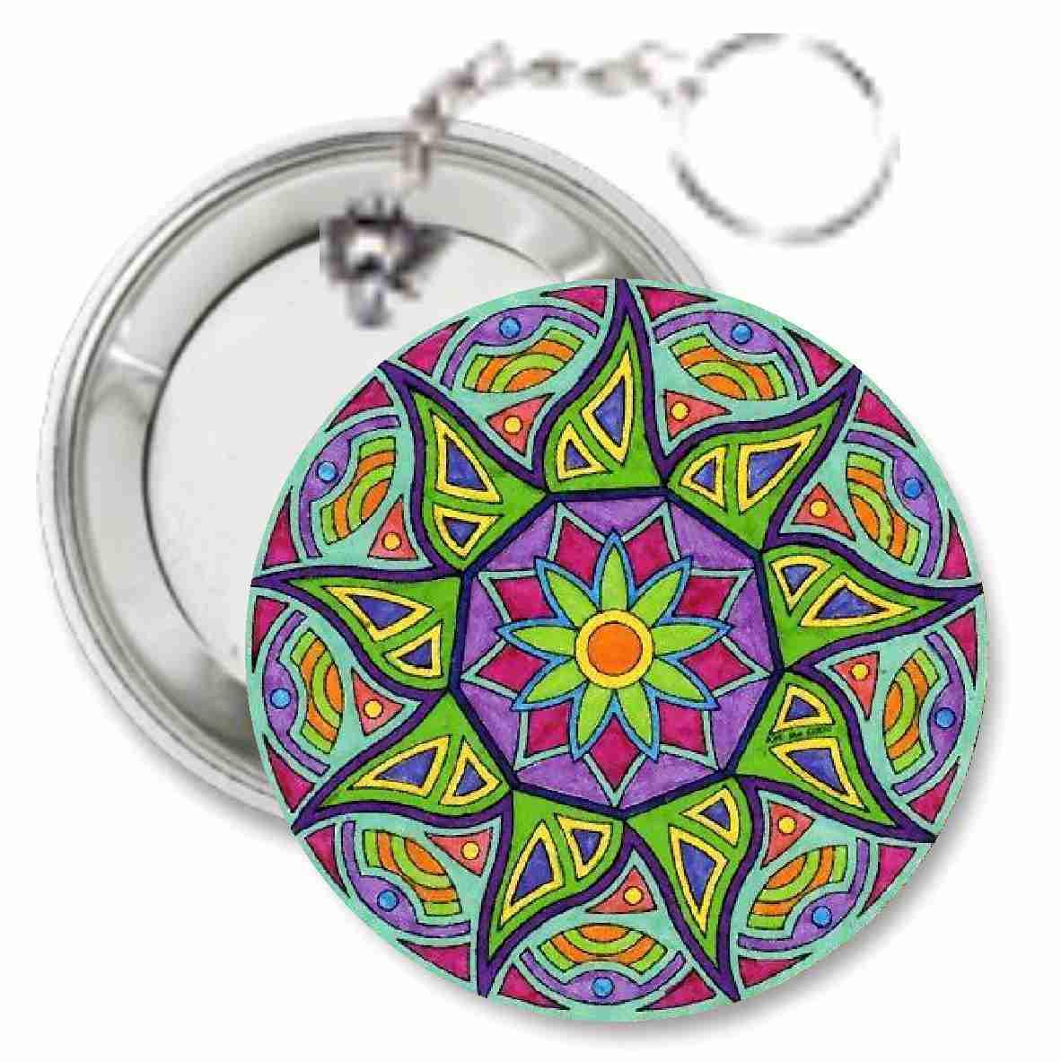 Diseños Llaveros Mandalas