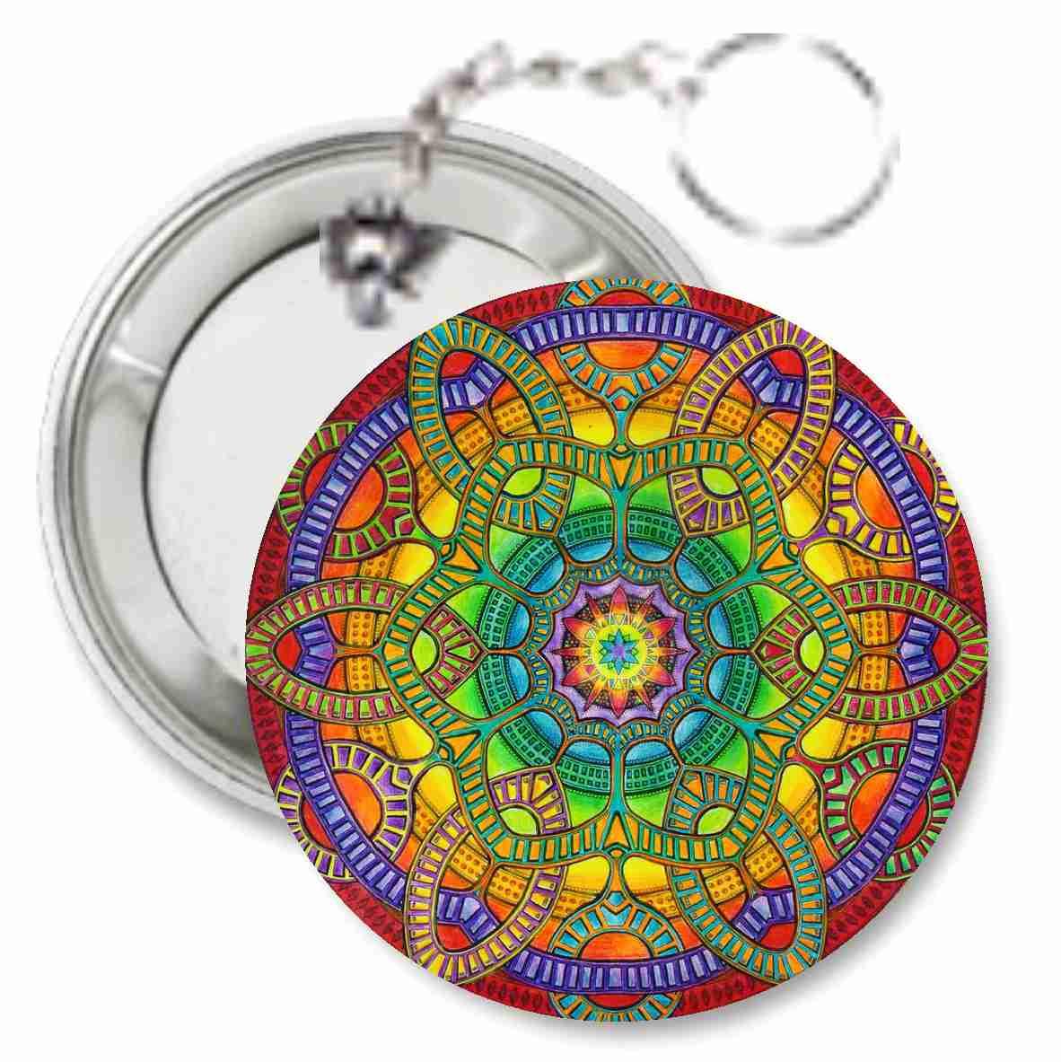Diseños Llaveros Mandalas