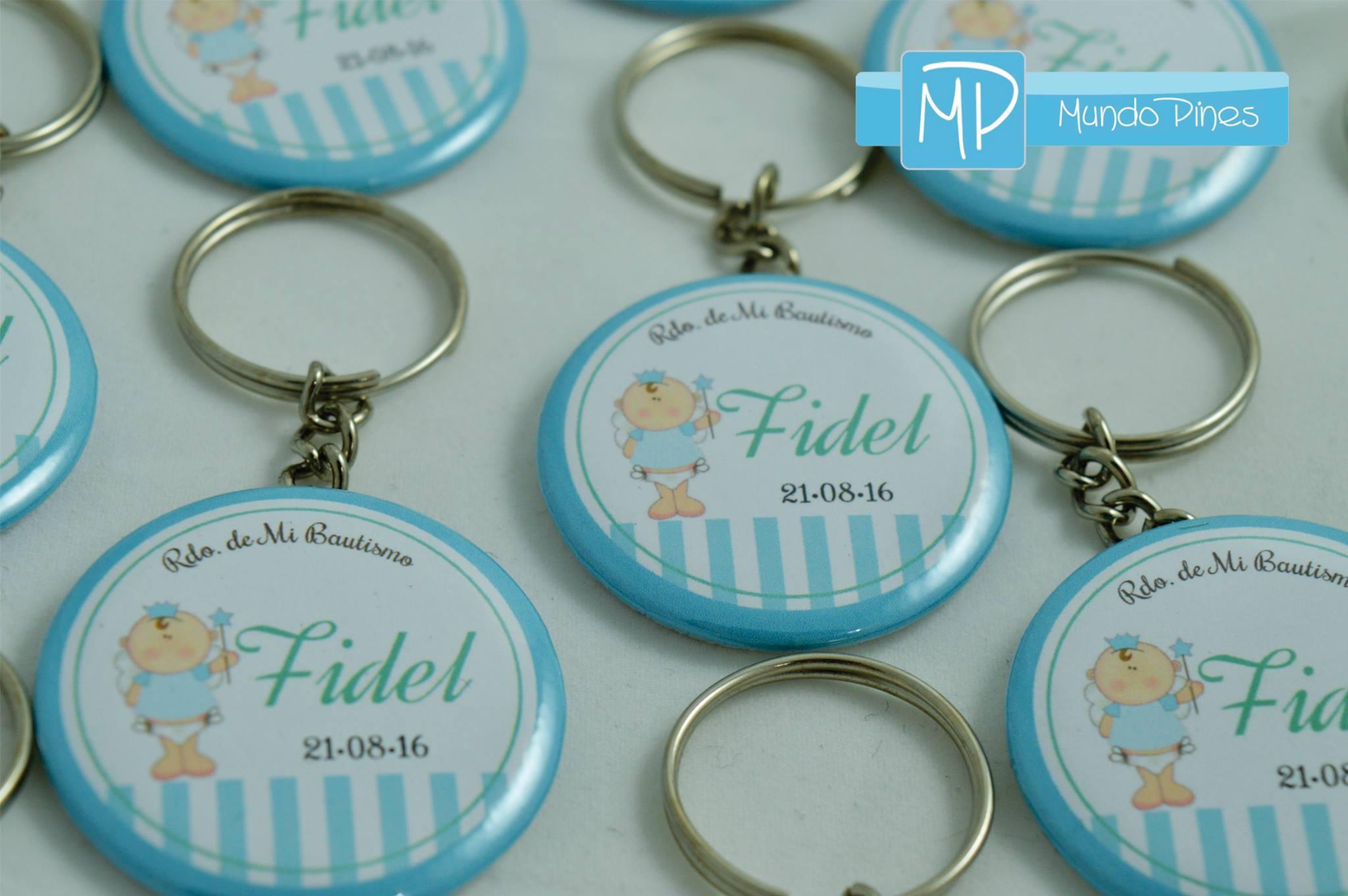 Pines Llaveros Personalizado 38mm