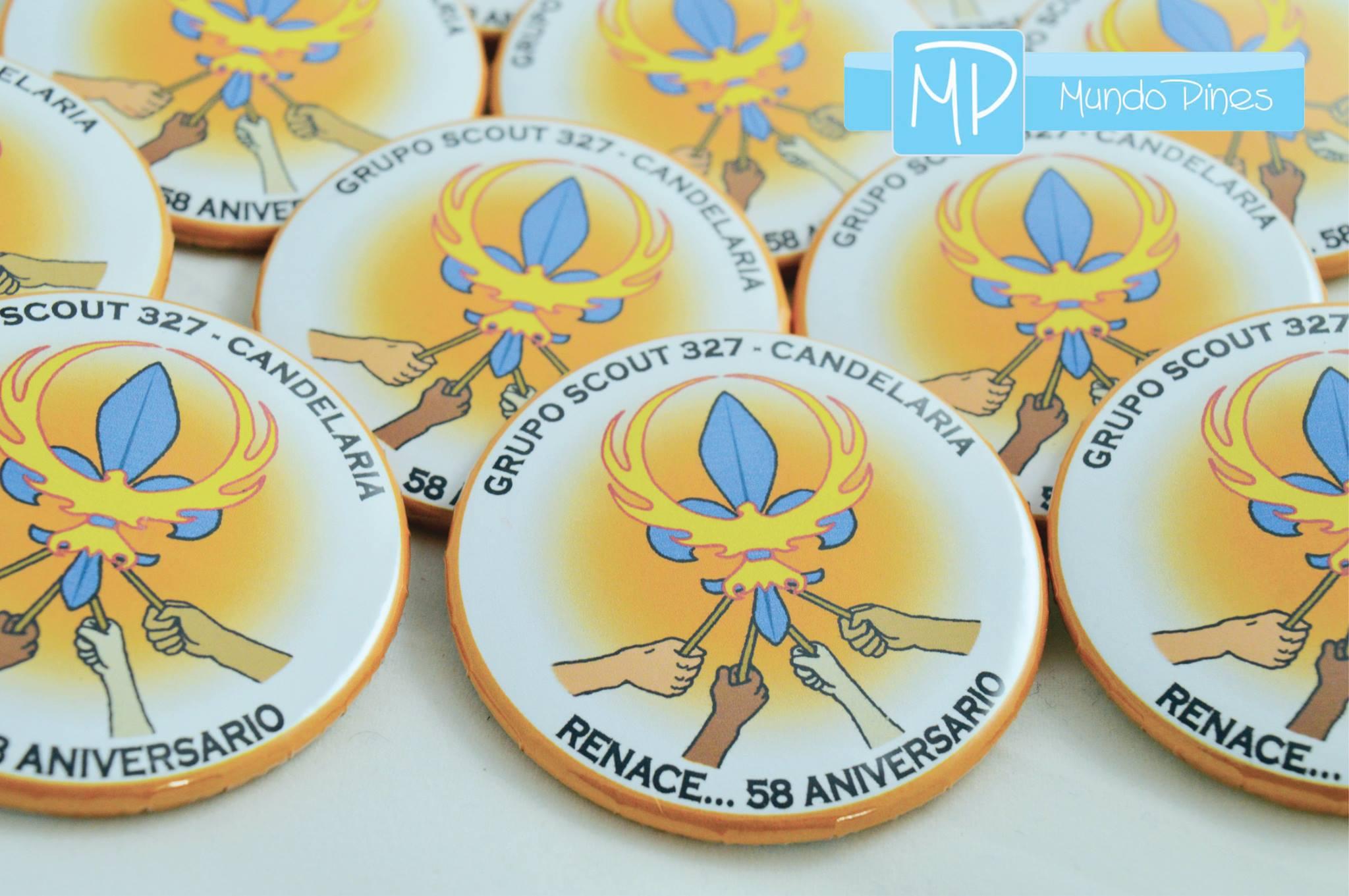 Pin Personalizado 2 1/4" (56mm)