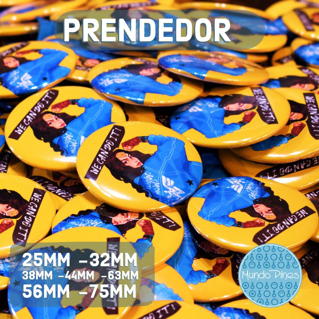 Pin Prendedor 63mm