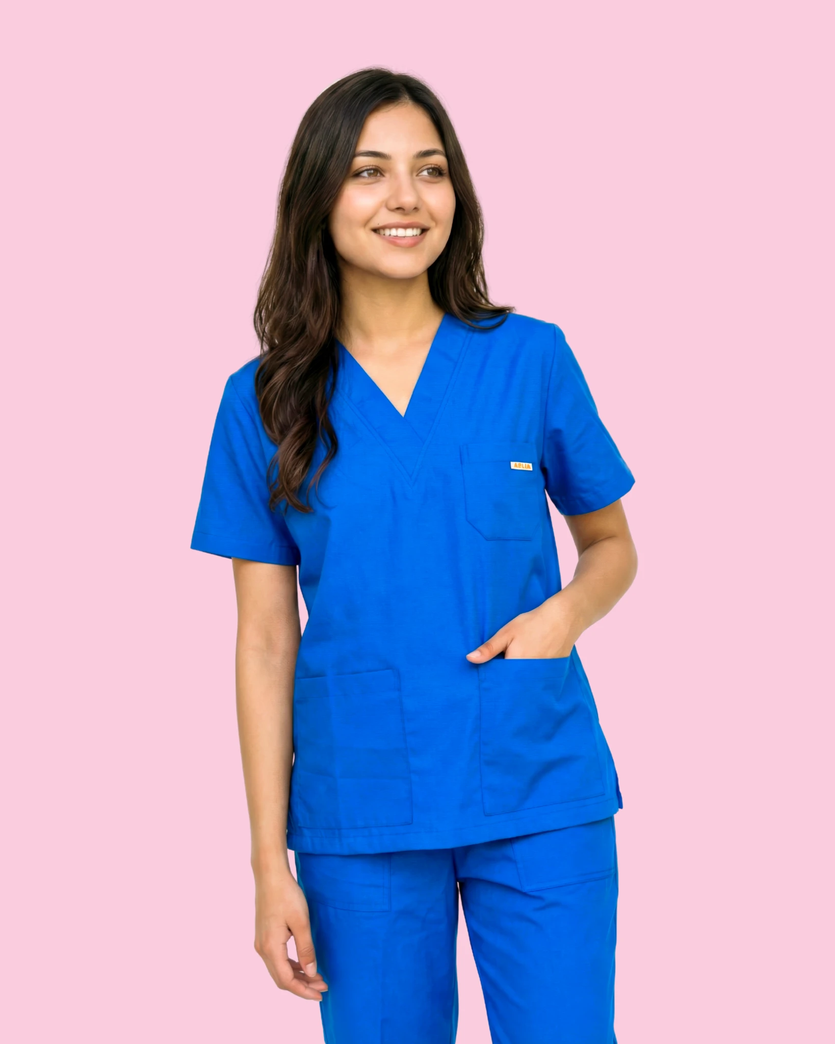 Ambo básico (Azul Francia)