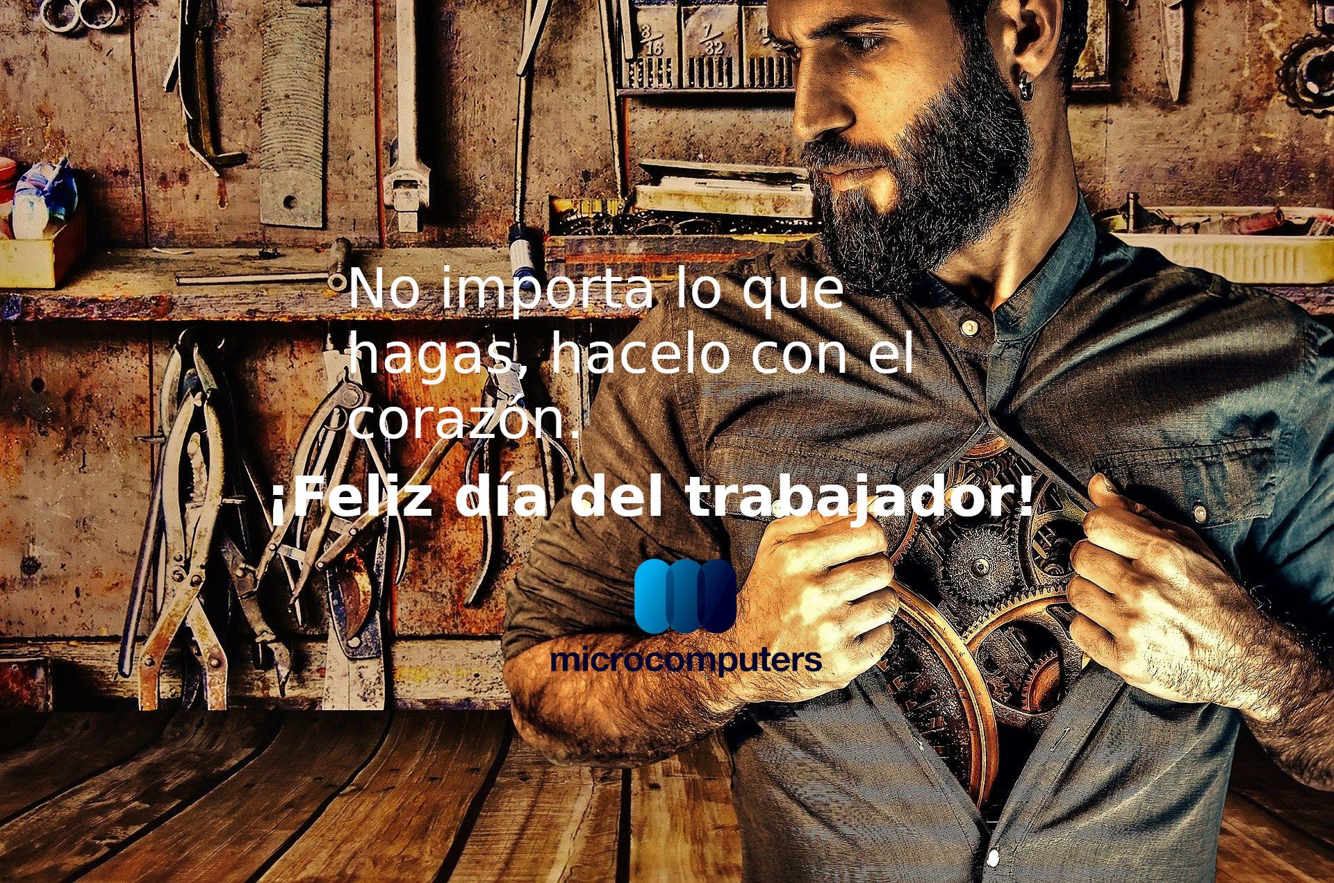Feliz día del trabajador