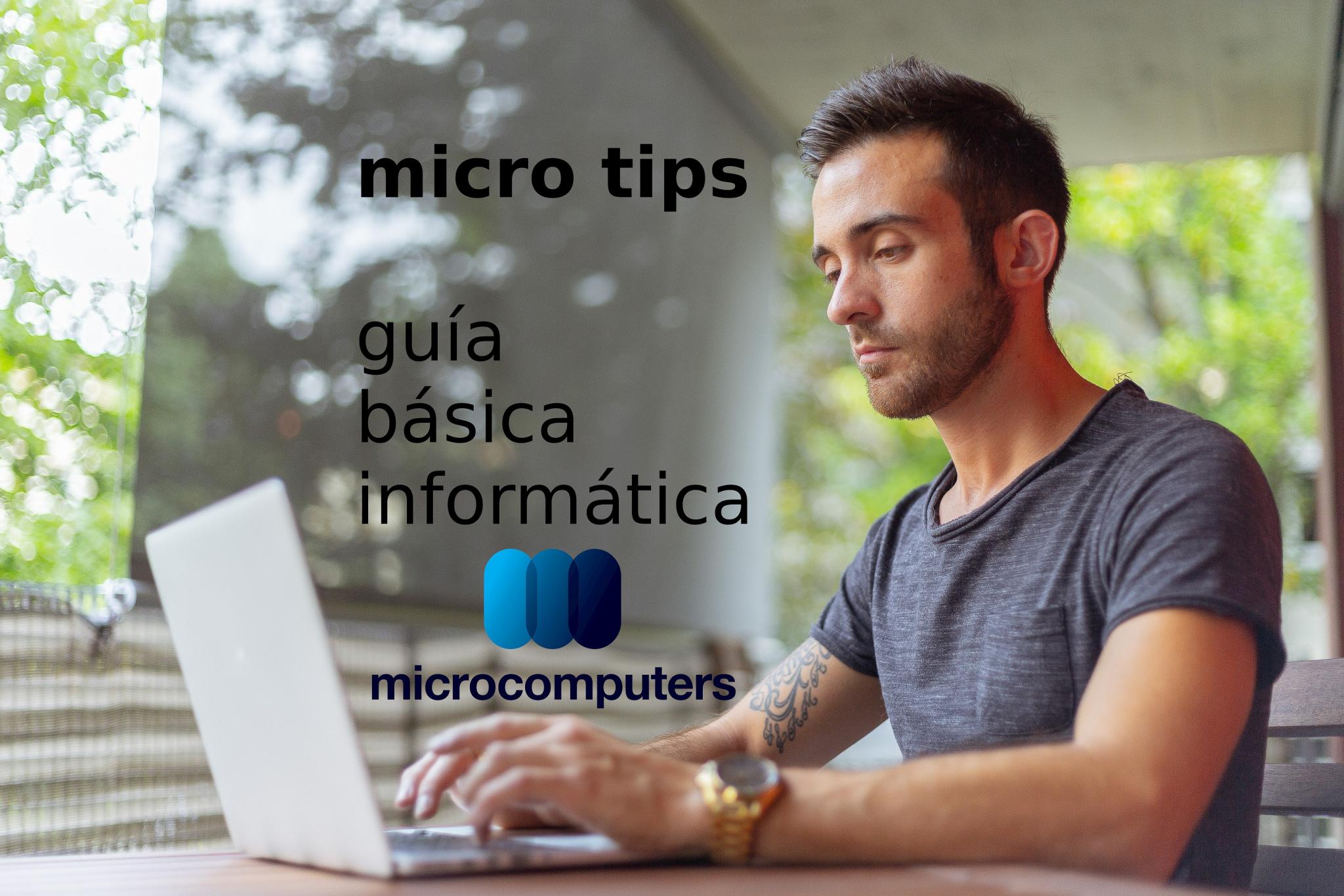micro tips. #Seguridad básica. Que Usar.